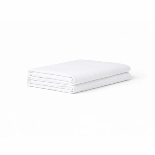 Additional Bed Wedge Cover 100% cotton or poly cotton folded up white