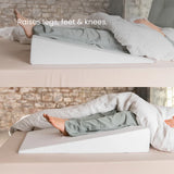 bed wedge pillow for acid reflux heartburn and snoring handmade in the UK for the USA 2 year guarantee