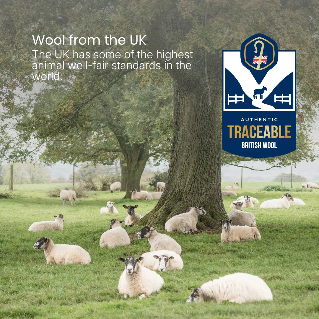 Natural Wool Bed Wedge for Acid Reflux, Heartburn & Snoring Relief. Wool from the UK.